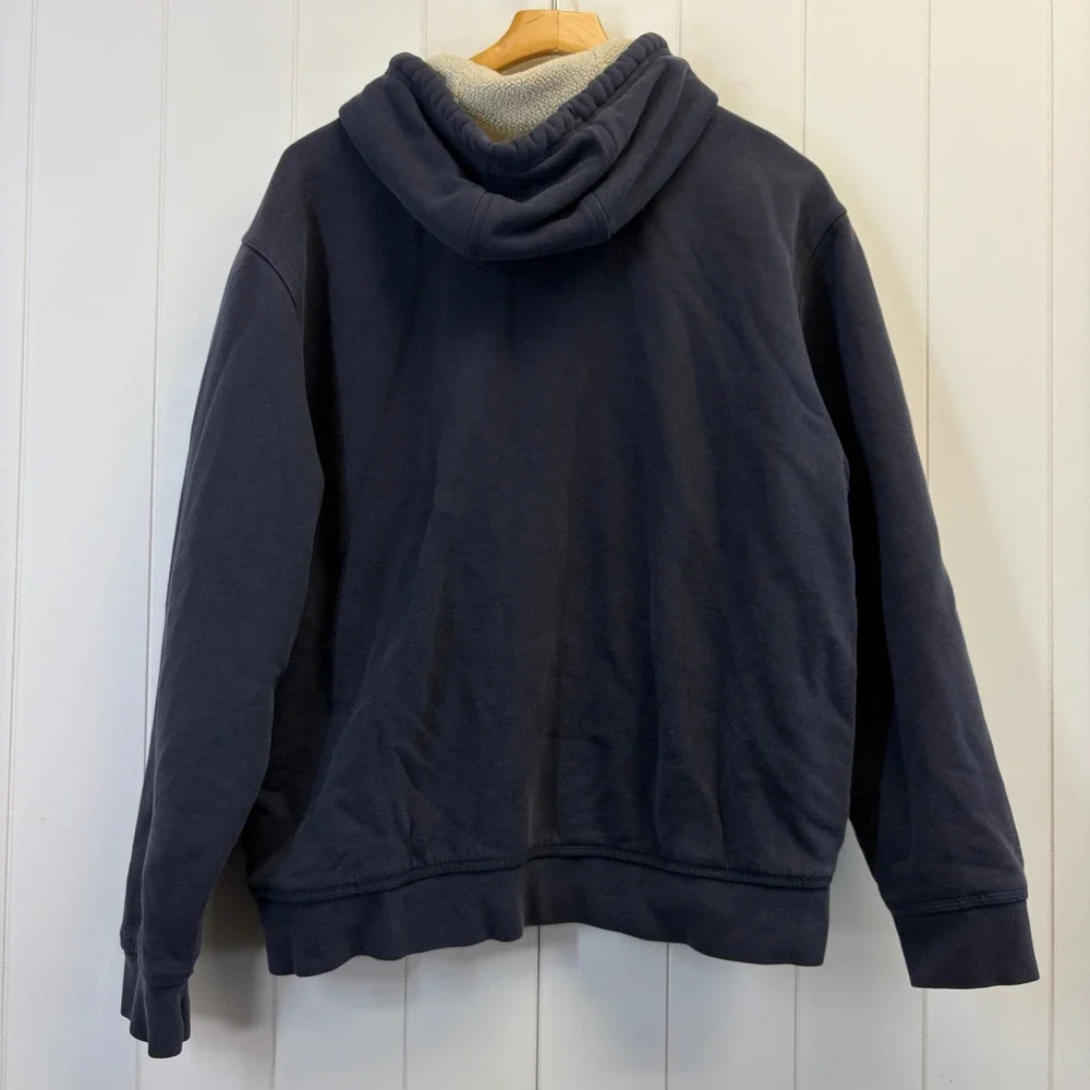 LL Bean Katahdin Iron Works Streetwear Hoodie Mens Large Rugged Outdoors Comfy